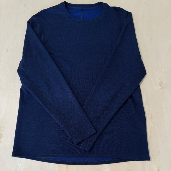 lululemon athletica Navy Crewneck Sweater - Picture 1 of 4